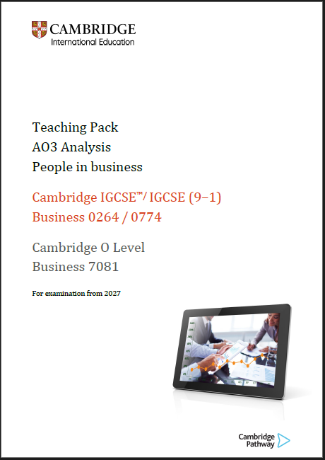 Understanding business activity: Scenario Pack