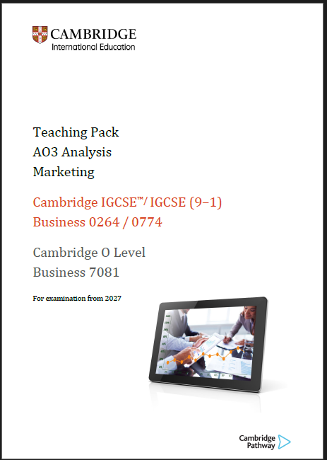 Understanding business activity: Scenario Pack